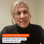 Nominace Kateřiny Sehnoutkové na cenu Časovaná bota