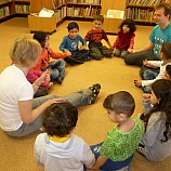 Předškoláci v knihovně 1