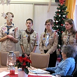 Vánoce 2014 - skauti