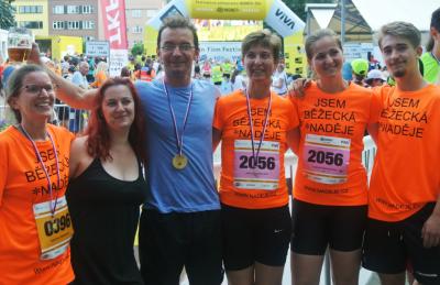 Běžecké naděje reprezentovaly NADĚJI na Festivalovém půlmaratonu 2018