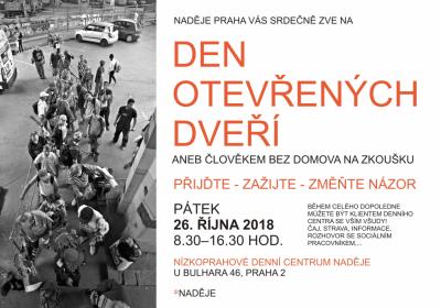 Den otevřených dveří v denním centru U Bulhara