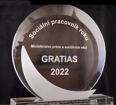 Cenu Gratias 2022 získala naše kolegyně Pavlína Břeňová