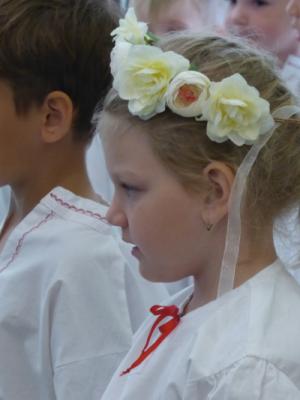 Svatba na dědině v podání dětí z mateřské školy Nedašov