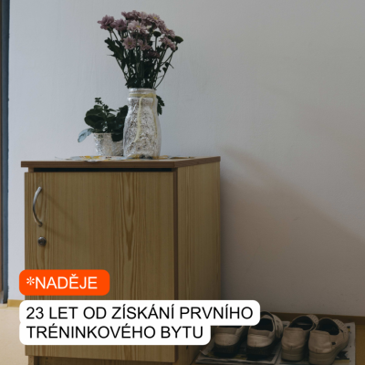 Slavíme 23 let od získání prvního tréninkového bytu