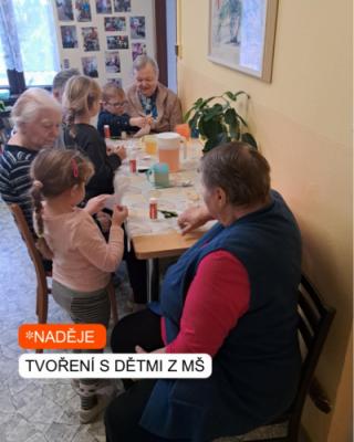 TVOŘENÍ S DĚTMI Z MŠ NA TÉMA TŘÍ KRÁLŮ