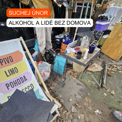 Lidé bez domova a alkohol?