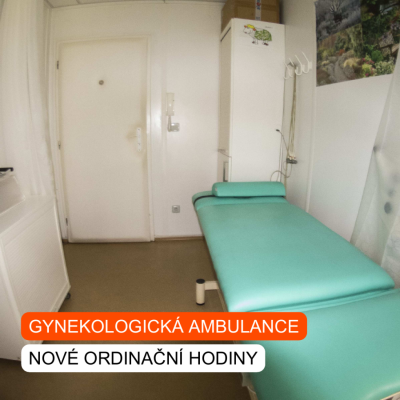 Ordinační hodiny gynekologické ambulance