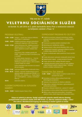 Praha 12 ožije Veletrhem sociálních služeb, už po sedmnácté