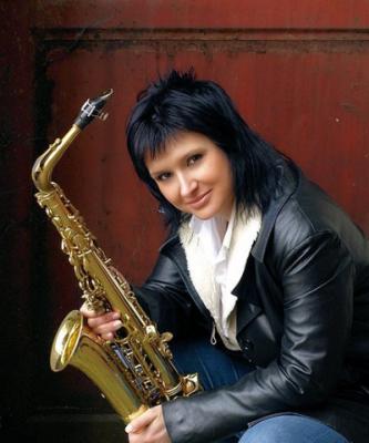 Vystoupení saxofonistky Andrey Frašové