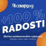4camping pořádá sbírku outdoorového vybavení pro lidi v nouzi