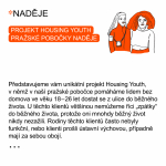 Seriál: Projekt Housing Youth pražské pobočky NADĚJE
