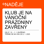 VÁNOČNÍ PRÁZDNINY - ZAVŘENO