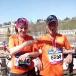 Náš klient Roman a sociální pracovnice Anička pokořili 21 km Sportisimo ½ Maratonu Praha! 